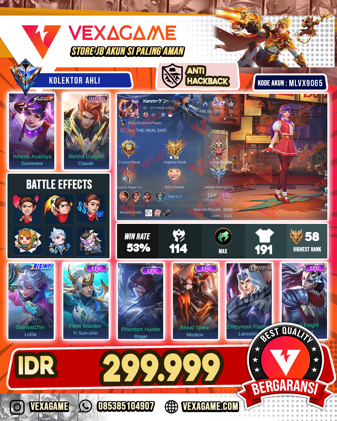 Guinevere KOF | Claude Luckybox
