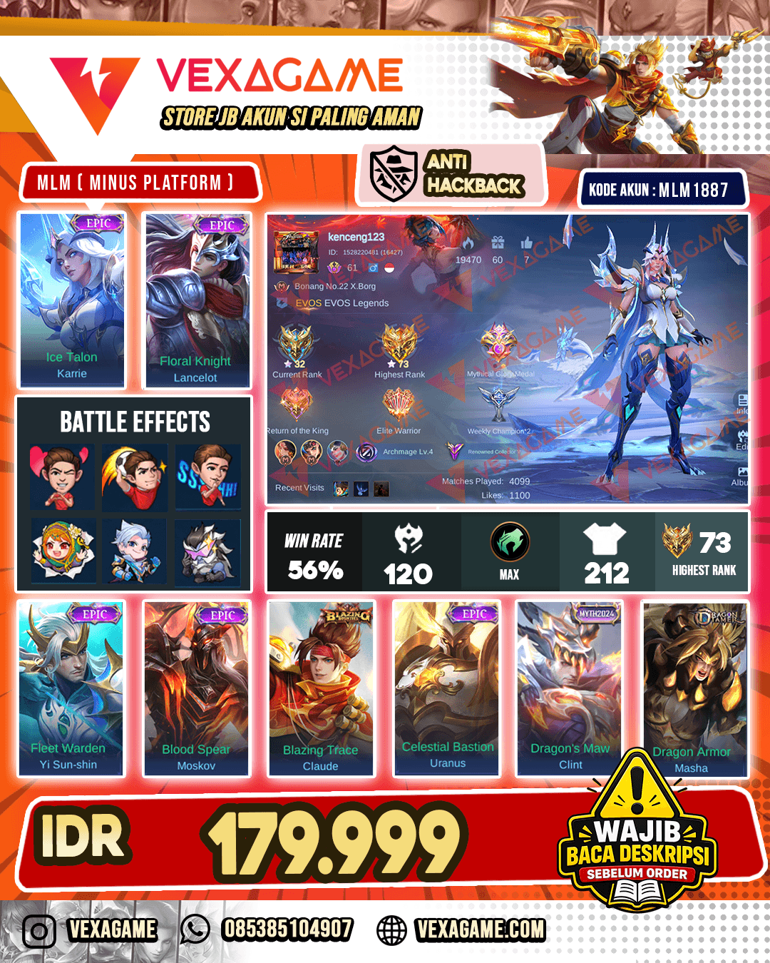 Karrie Epic | Lancelot Epic