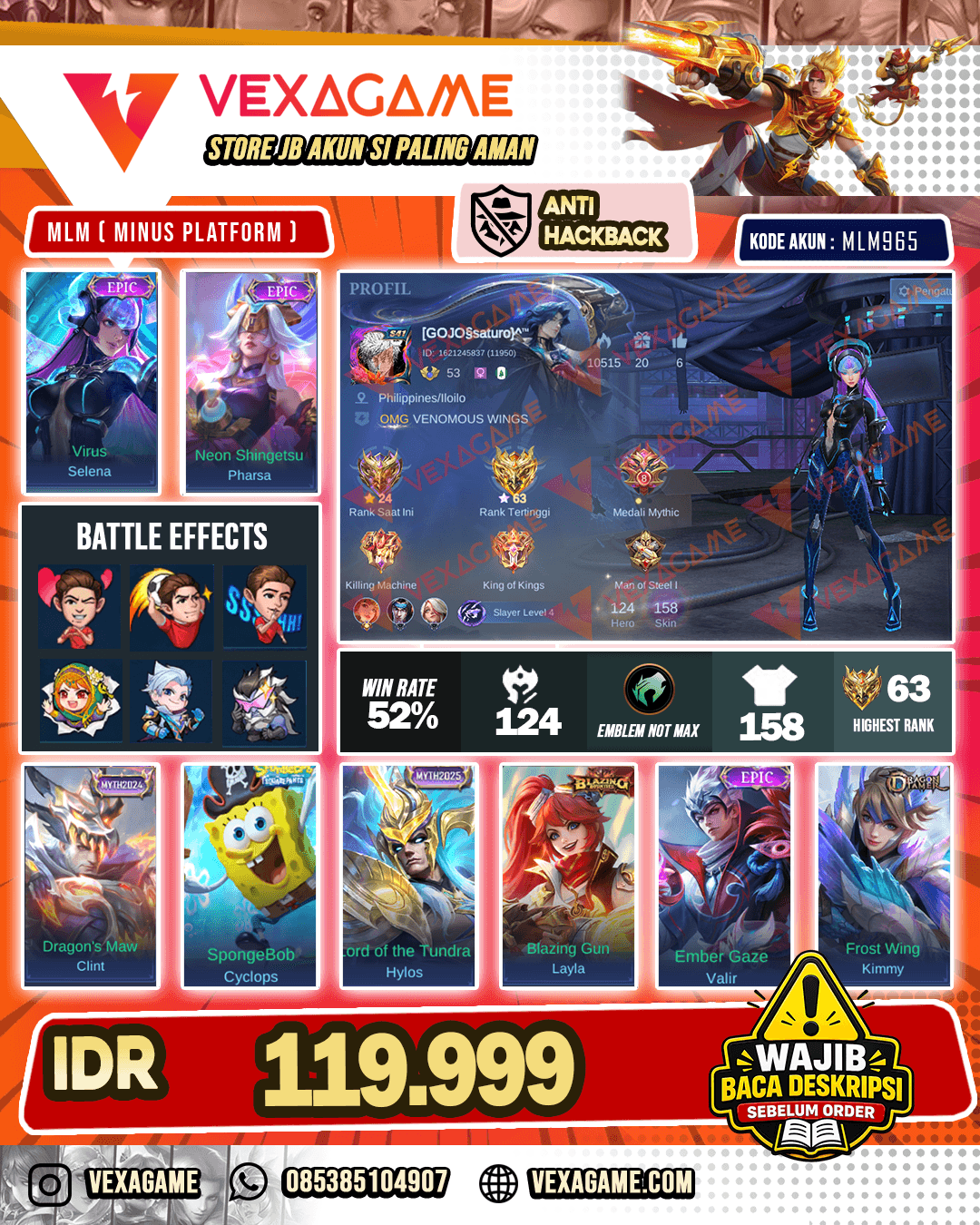 Selena Epic | Pharsa Epic