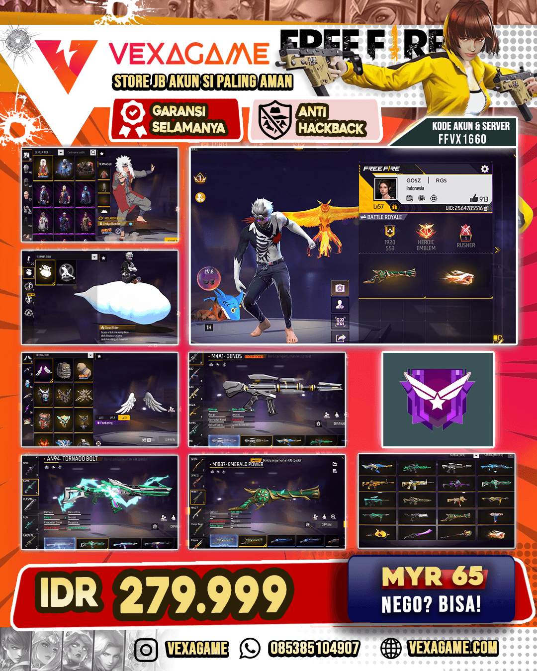 1 Evo OTW Max | Vault OTW 300 | M1014 Dog AT Hand