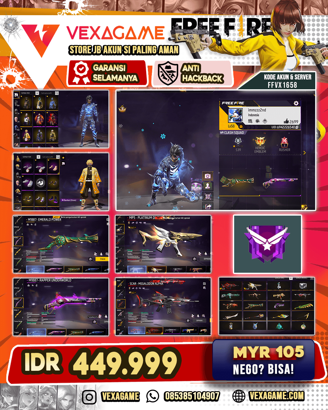 SG Rapper X SG Terompet | Vault 150++ | 2 EVO | Nyeker On