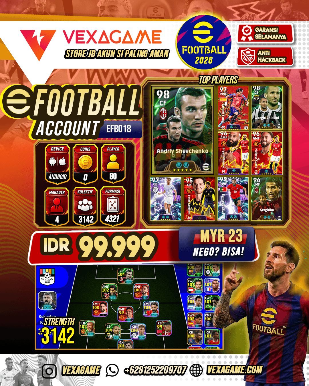 POWER 3142 | Shevcengko ( Epic ) | Bonucci ( Epic)