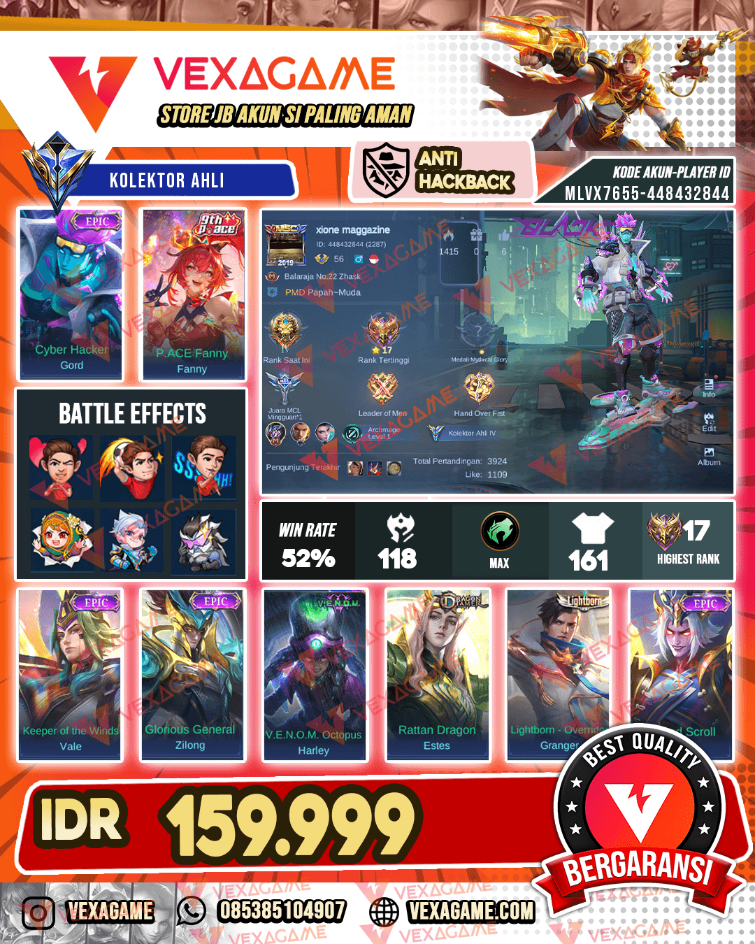 Gord Epic | Fanny Pace | Emblem MAX