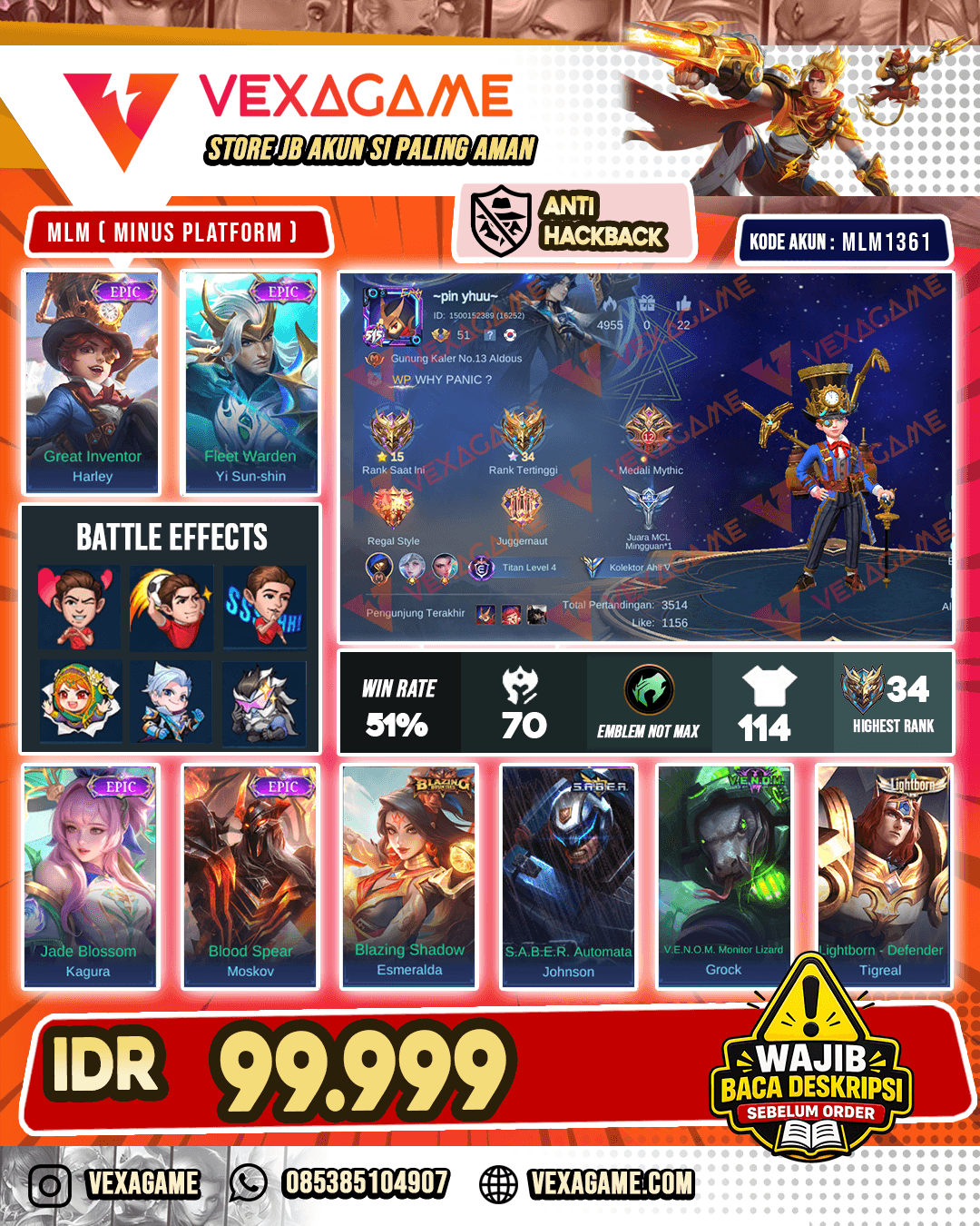 Harley Epic | Yss Epic