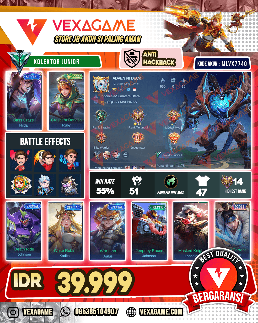 Akun Murah Harga Pelajar