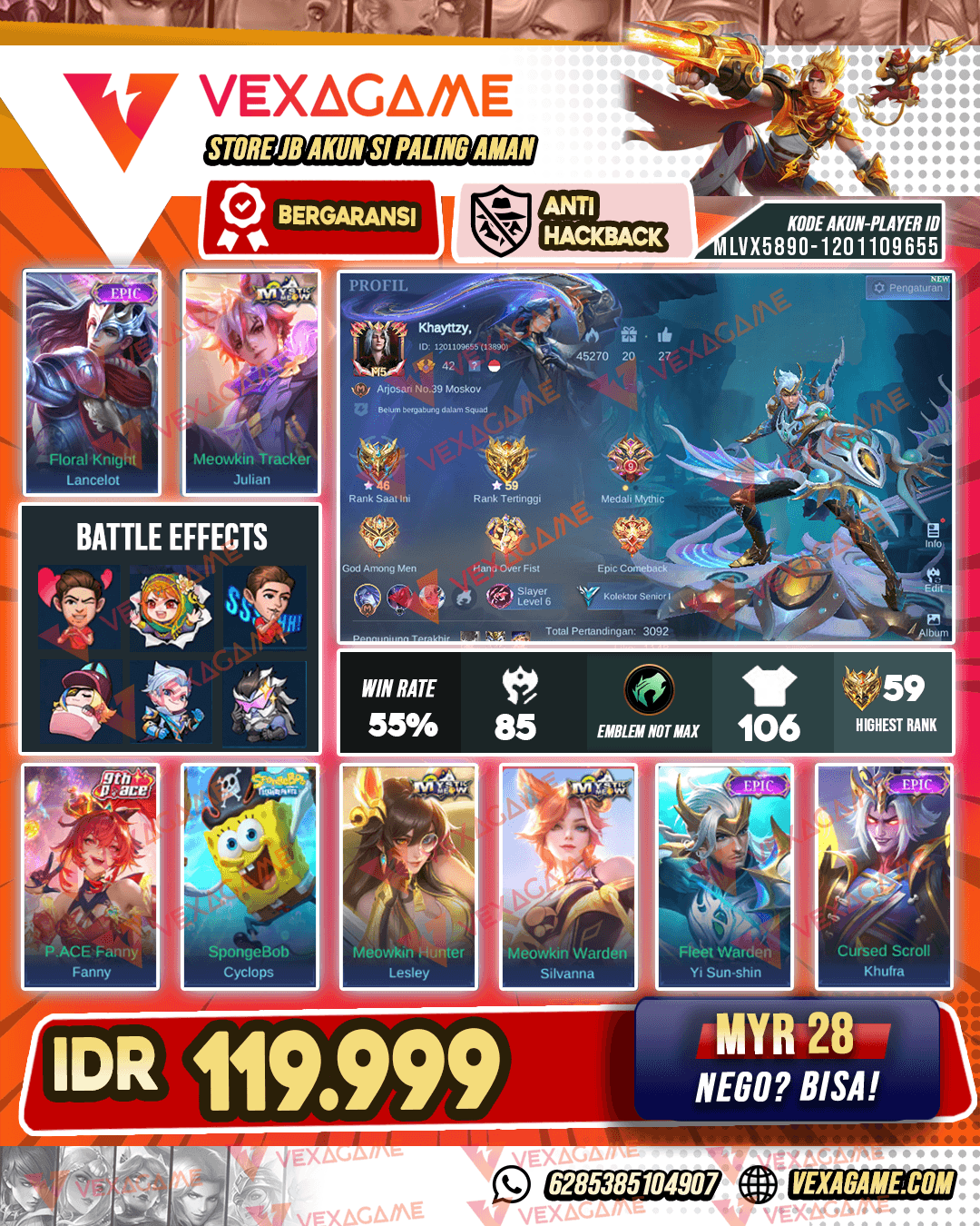 Yi Sun Shin Epic | Lancelot Epic | 3 Meow