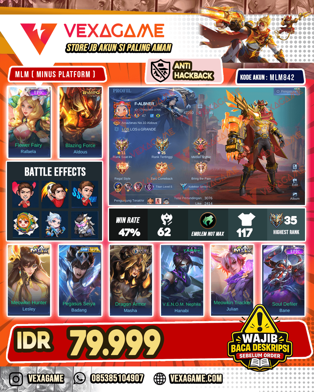 Aldous Blazing | Rafaela Epic