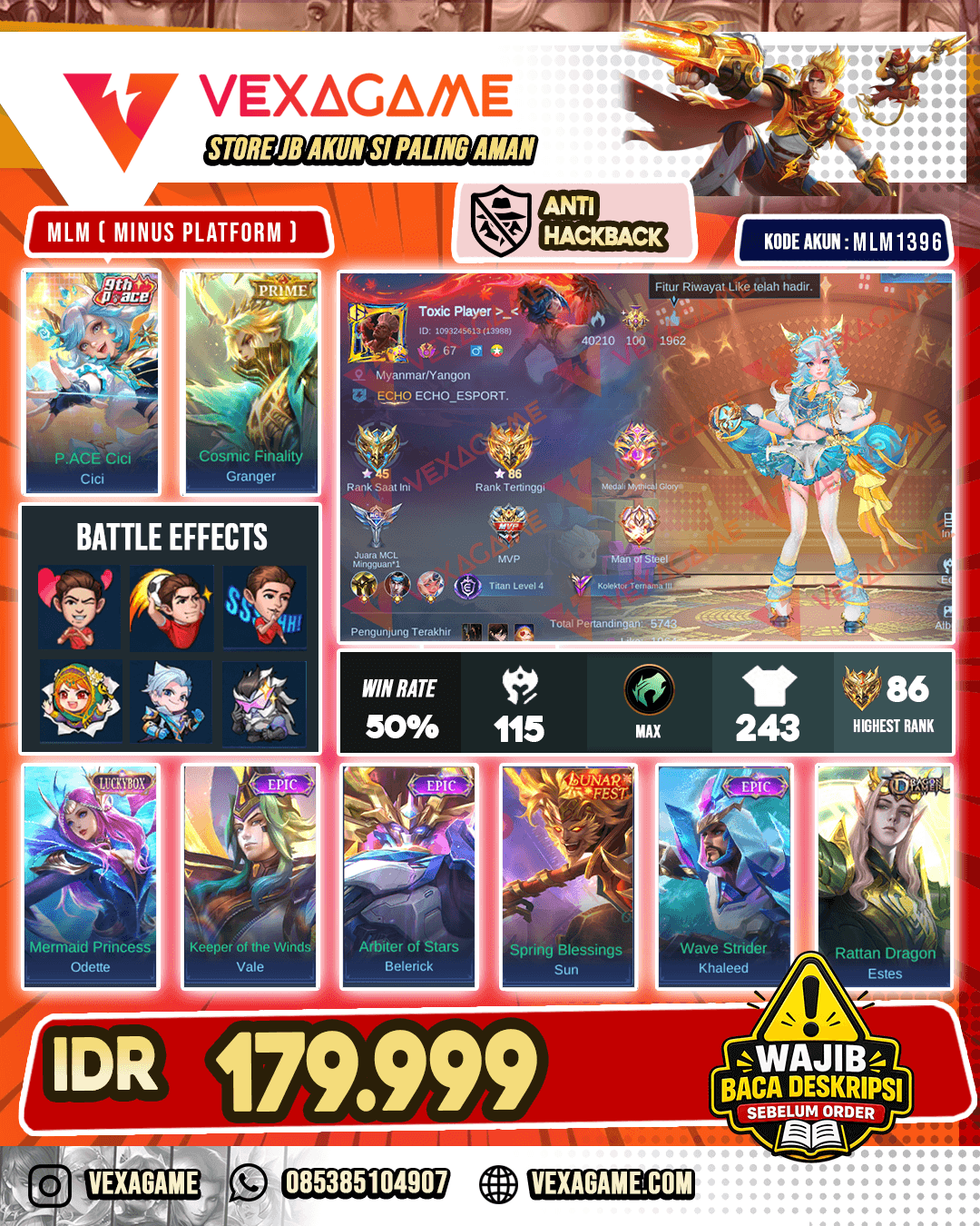 CIci P Ace | Granger Prime | Oddete Luckybox