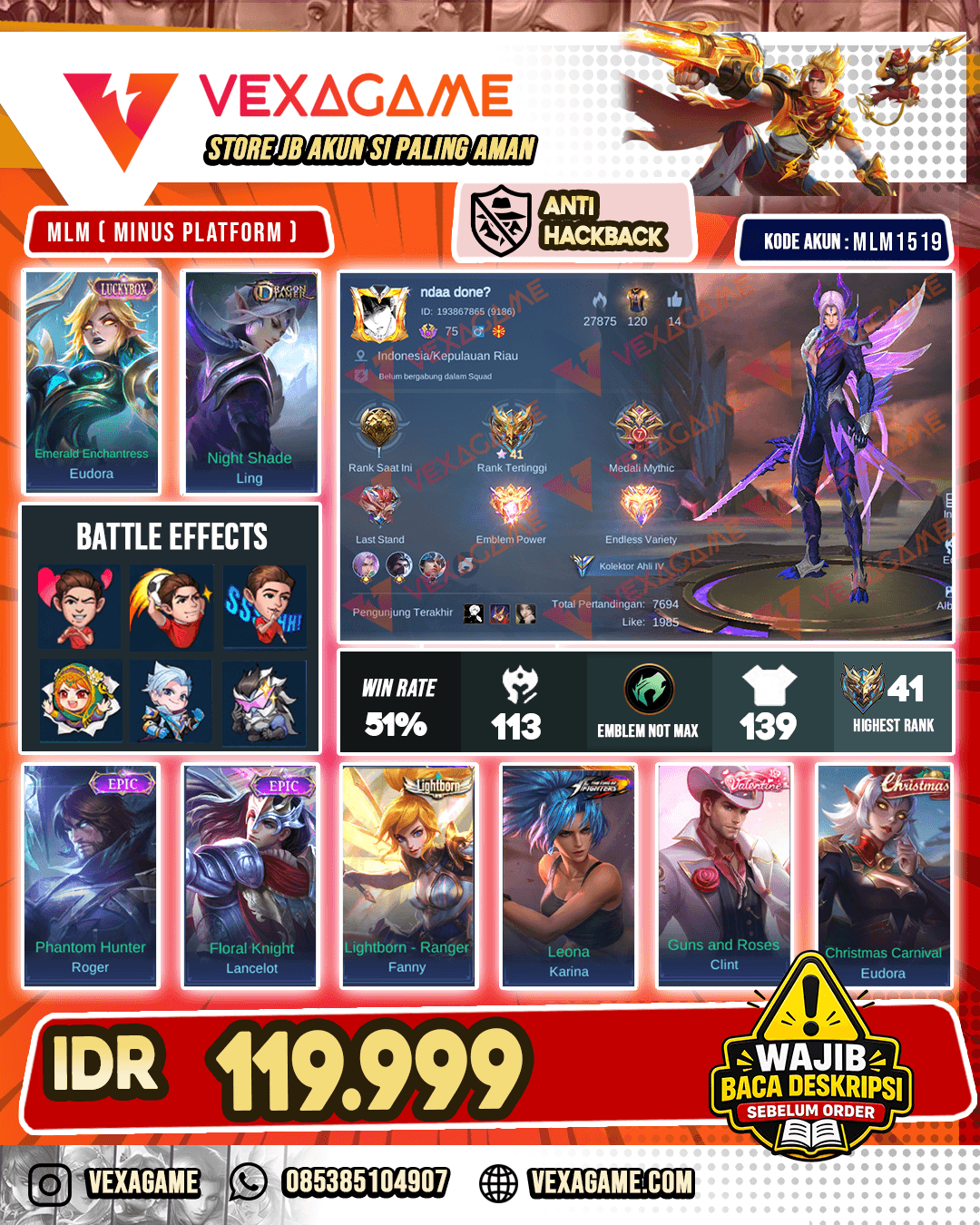 Ling Dragon Tamer X Eudora Luckybox