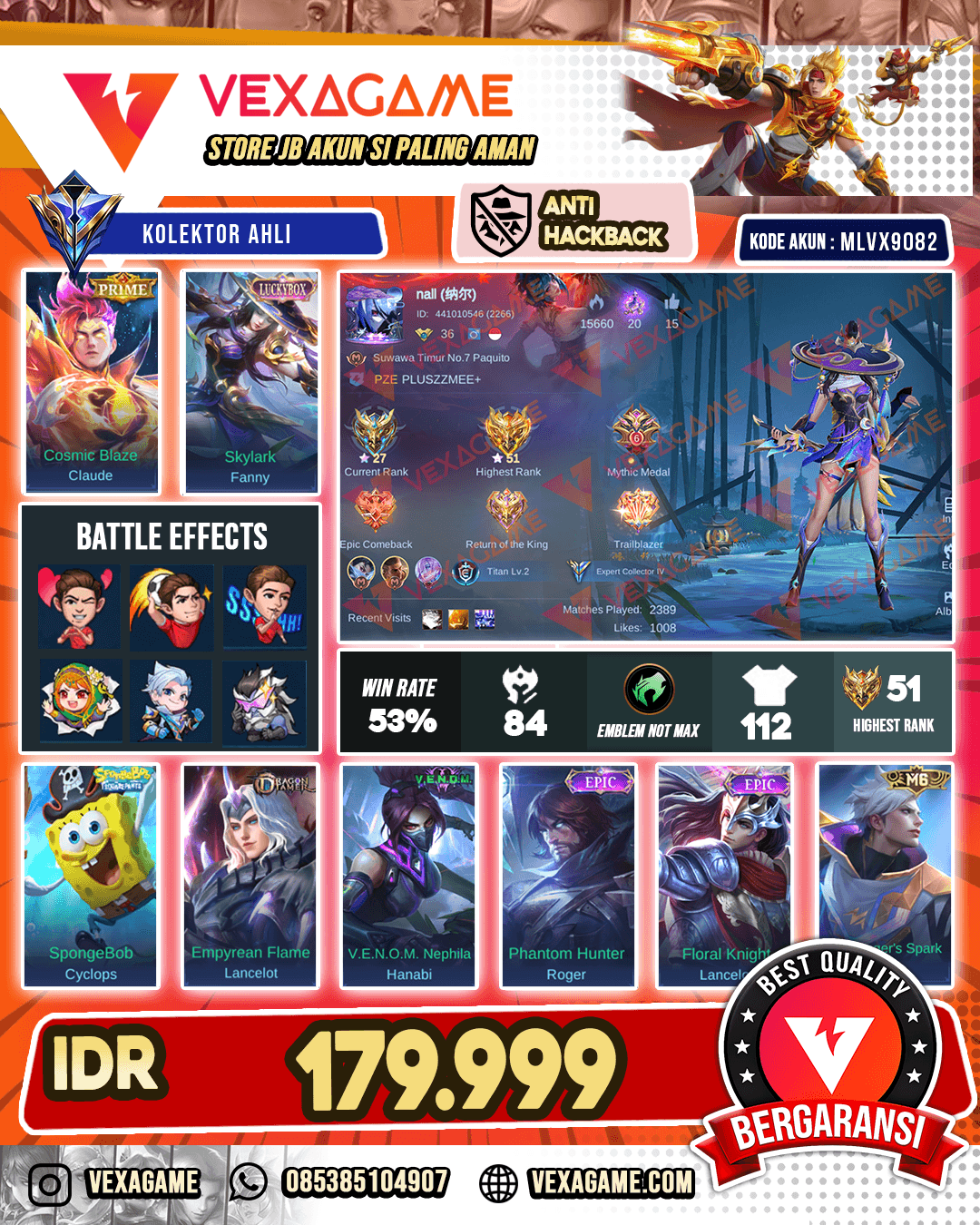Fanny Luckybox X Claude PRIME