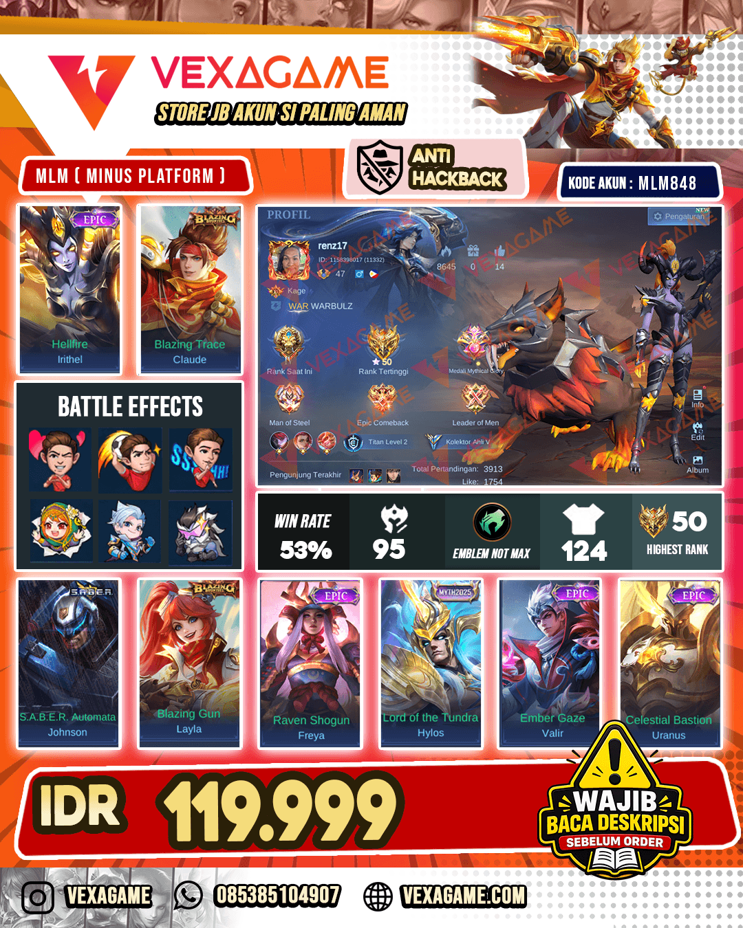 Irithel Epic | Claude Blazing