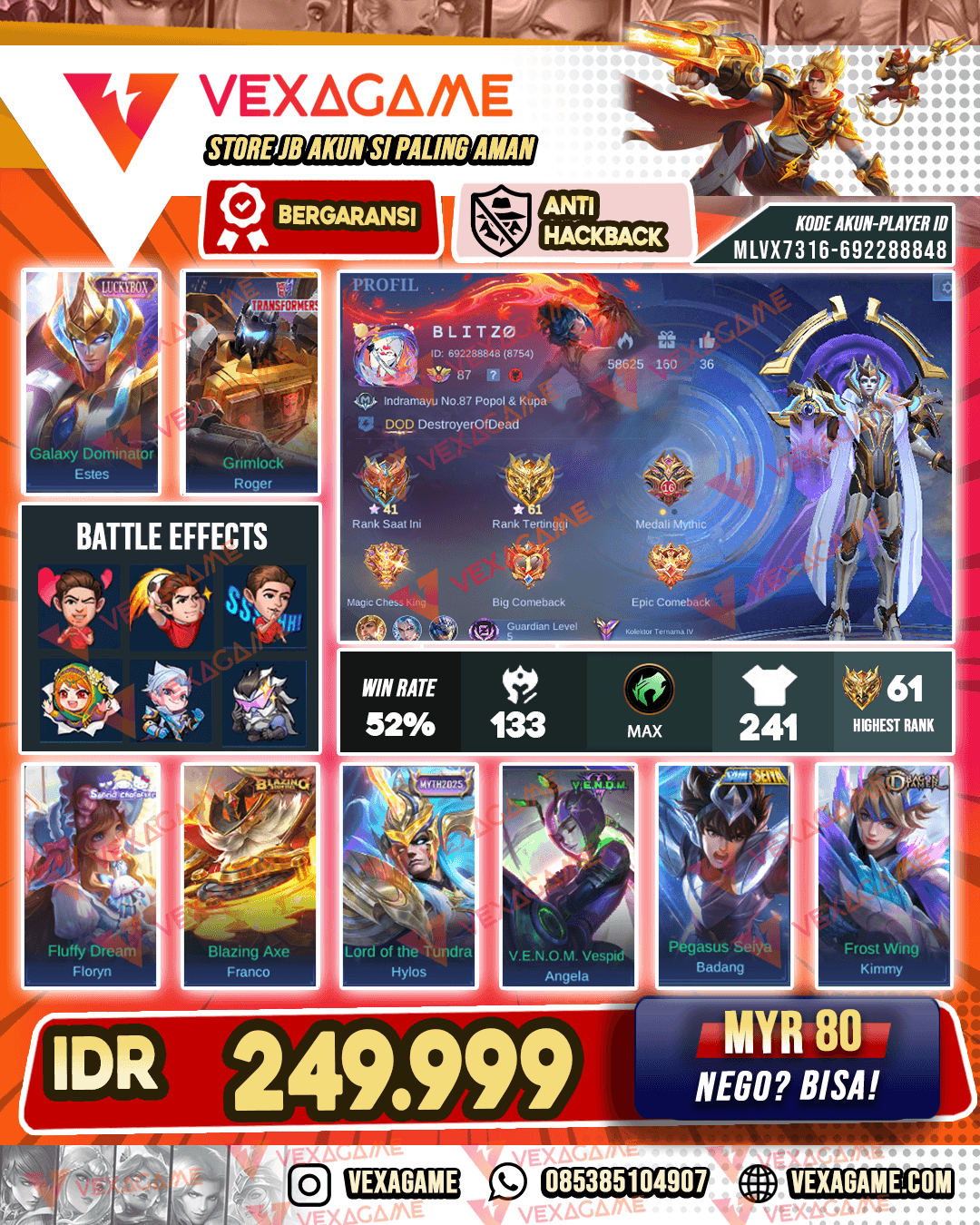 Estes Luckybox | Roger Transformers | Emblem Hero MAX