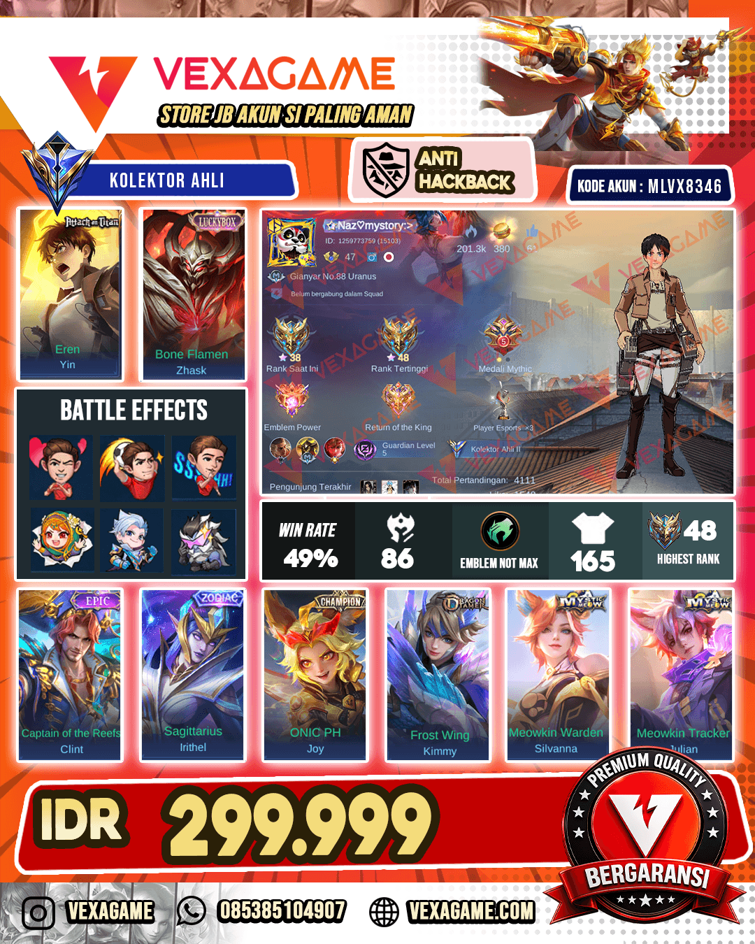 Yin Aot | Zhask Luckybox | Joy Champion