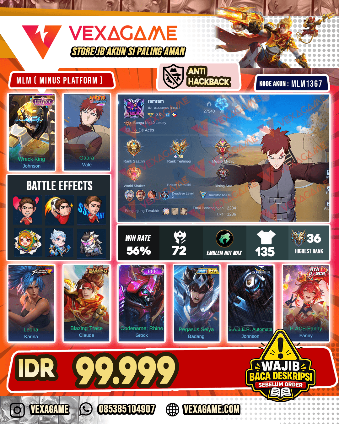 Vale Gara | Jhonson Luckybox