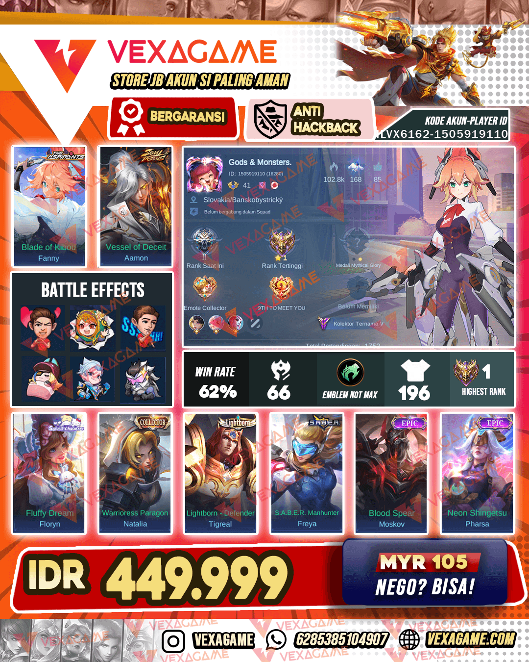 Fanny Aspirant | Aamon Soul Veses | Florin Sanrio