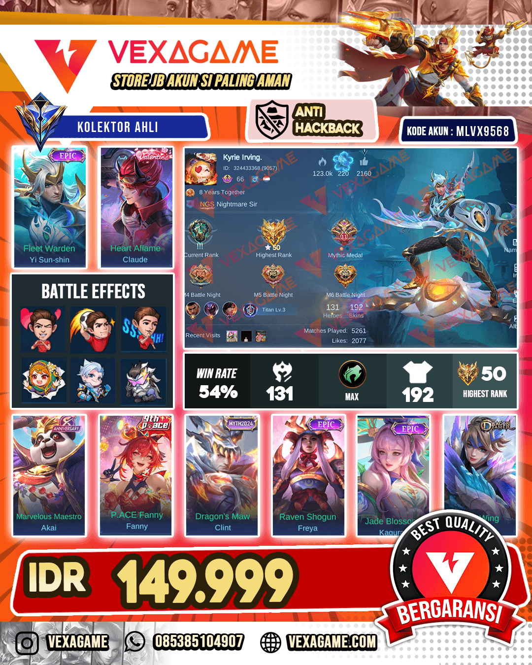 Yss Epic | Claude Valentine