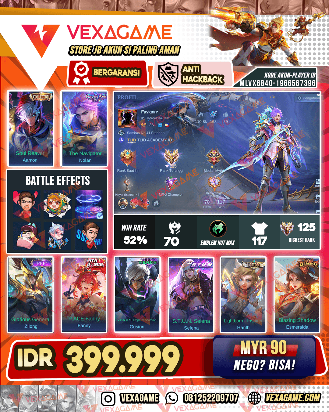 Nolan Nexus Sea | Amonn Collector | Ex Imo