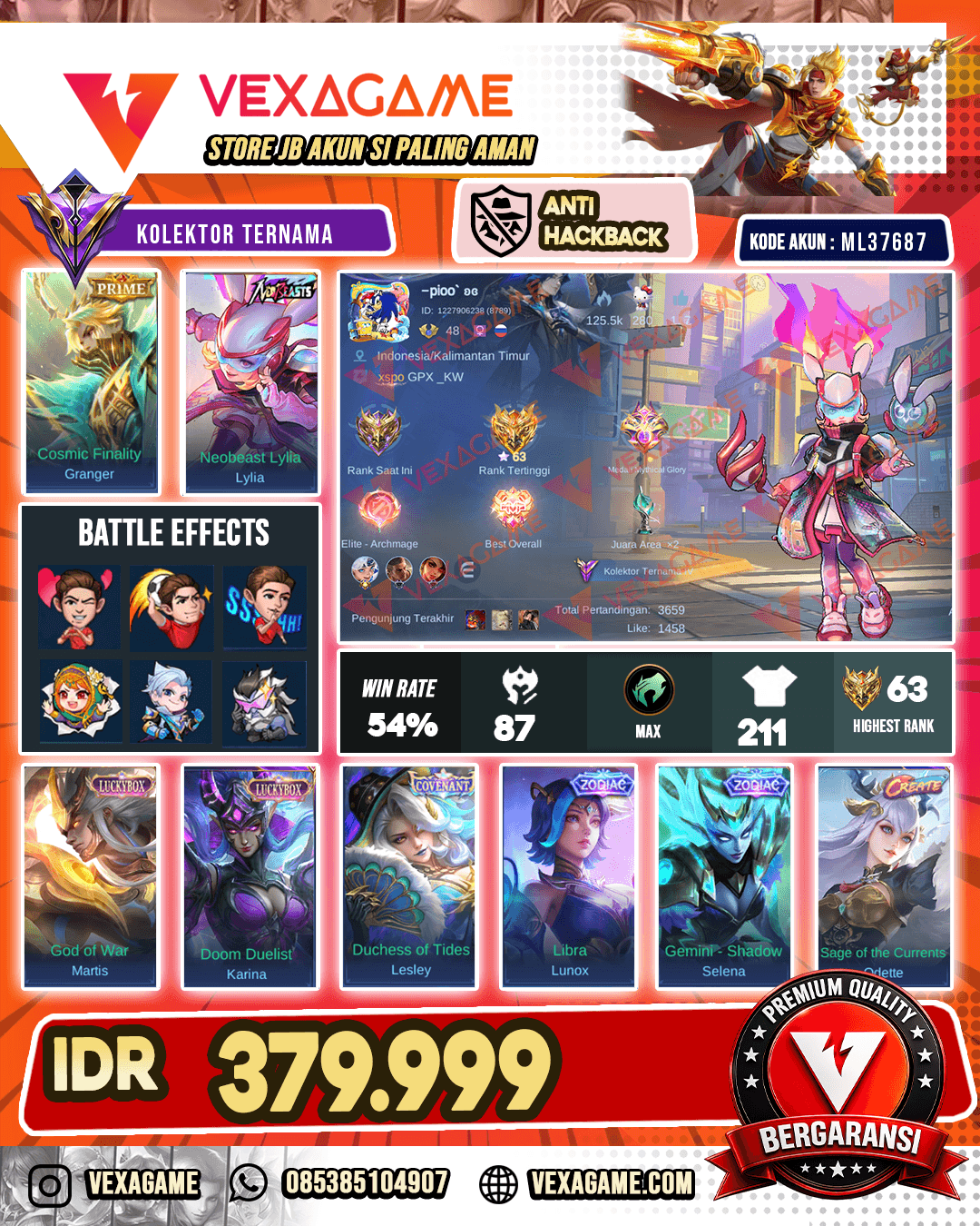Lylia Neobeast | Granger Prime | 2 Luckybox