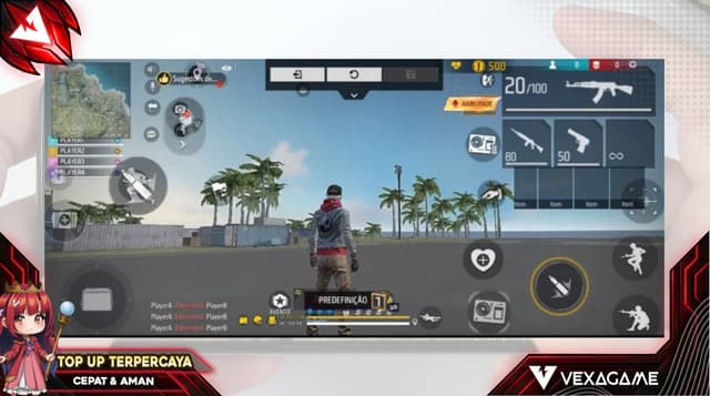 Rekomendasi Kode Custom HUD Free Fire: Panduan Layout 2, 3, dan 4 Jari