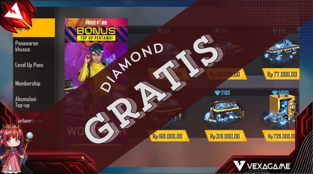 Top Up FF Gratis, Emang Bisa? Ini Faktanya!