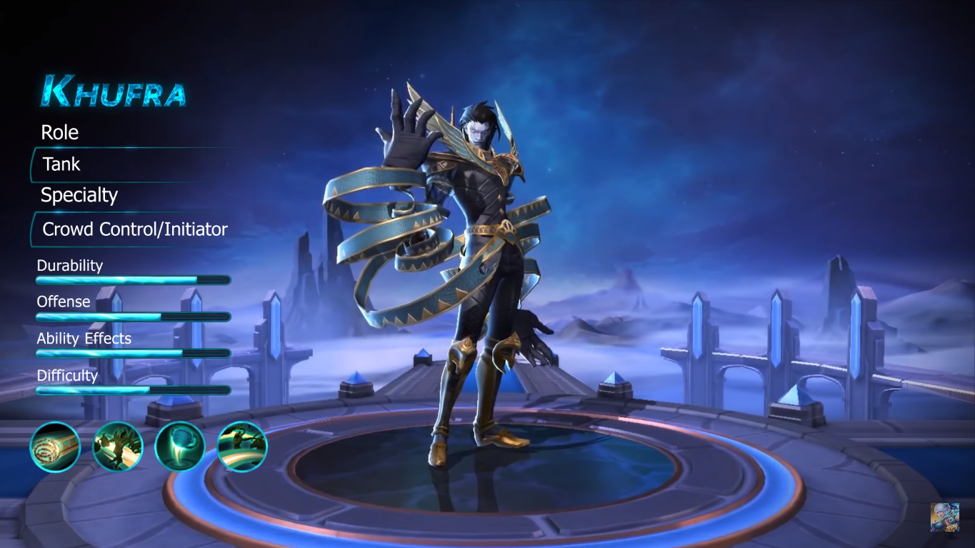 Tips dan Trik Khufra Mobile Legends, Tank Paling OP!
