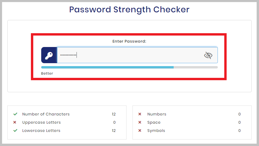 password yang aman