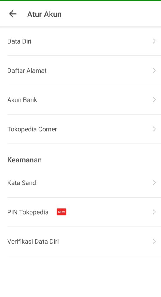 Cara Mudah Ganti Password Akun Tokopedia 
