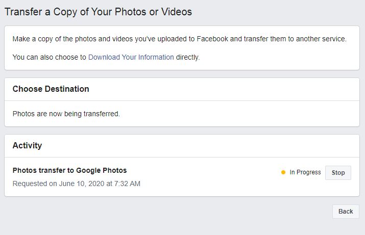 fitur baru facebook transfer file