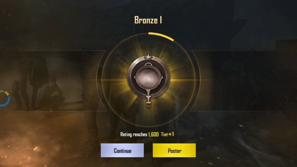 Urutan Rank PUBG Mobile