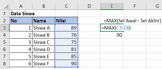 rumus max