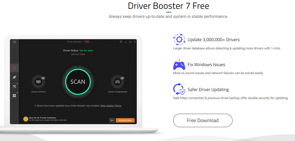 APlikasi Update driver booster