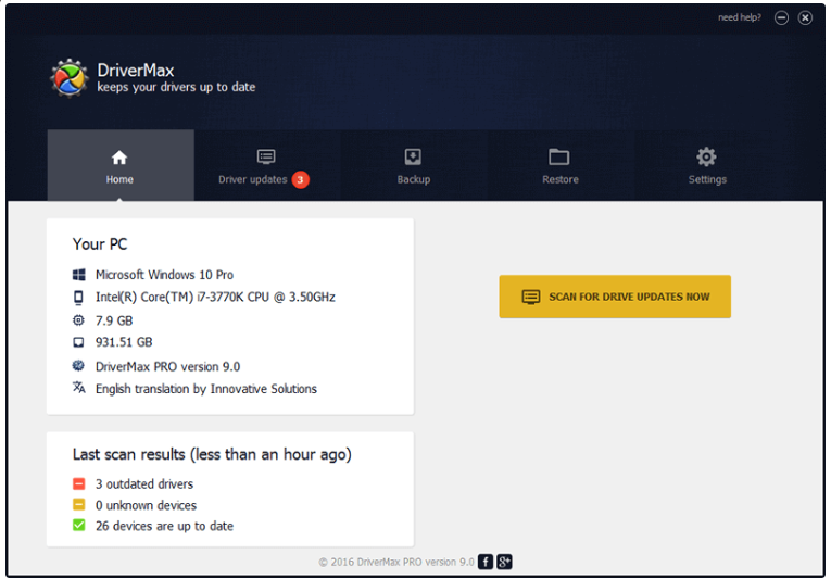 Aplikasi Update Driver Terbaik