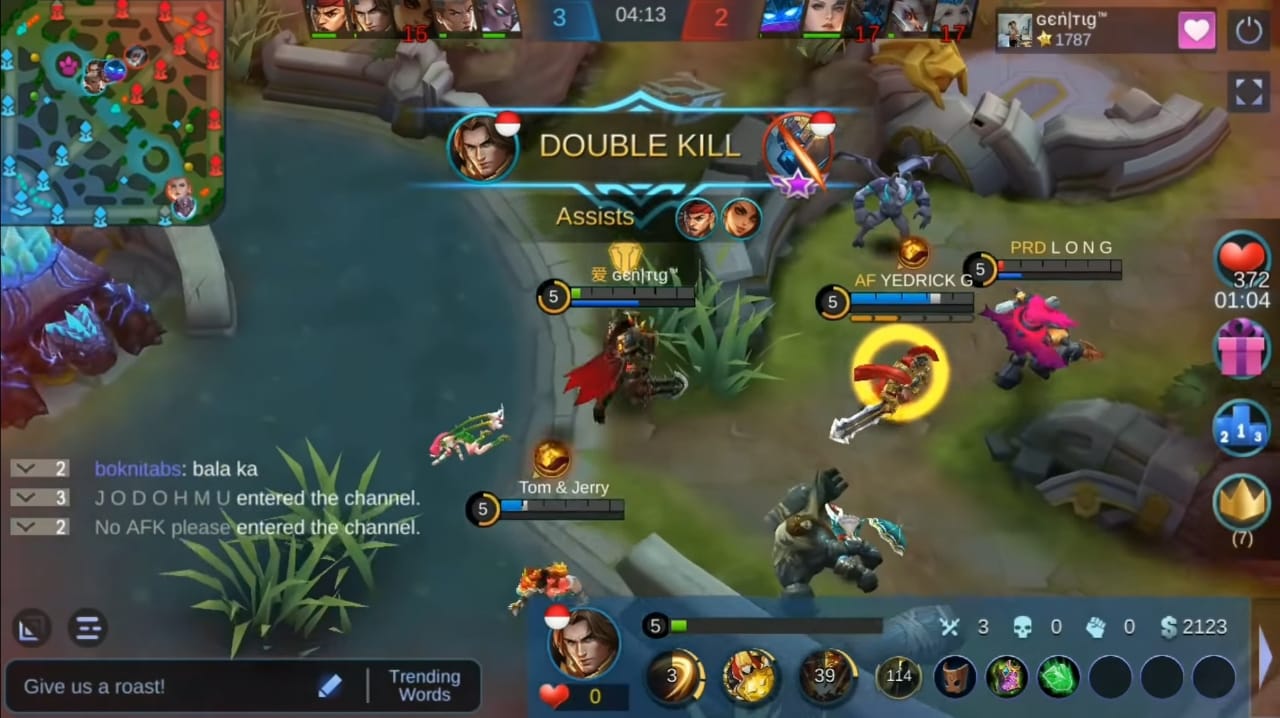 Build Tigreal Mobile Legends