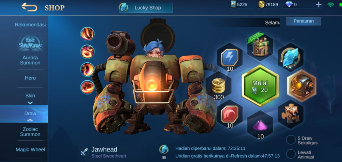 Kegunaan Skin Mobile Legends