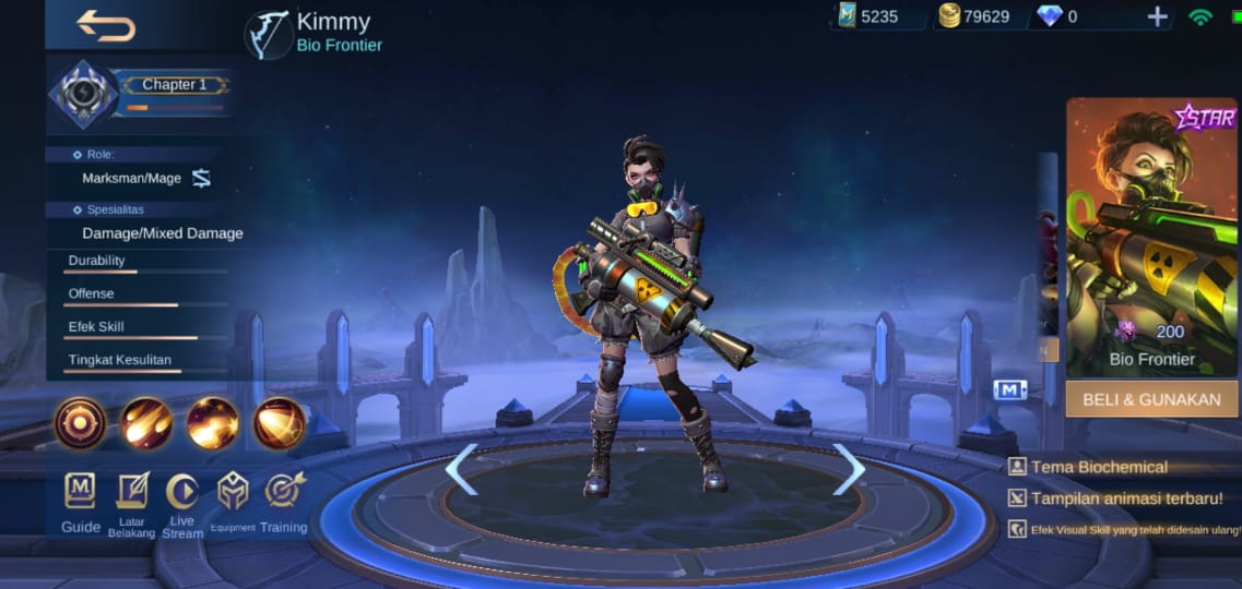 Urutan Skin Starlight Mobile Legends 2019