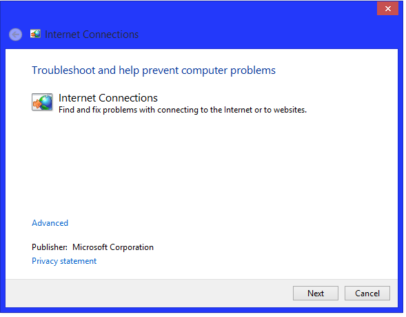 troubleshoot