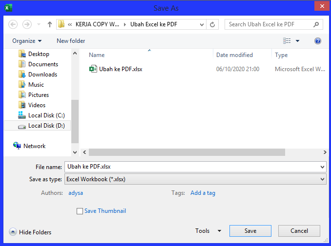 save file pdf