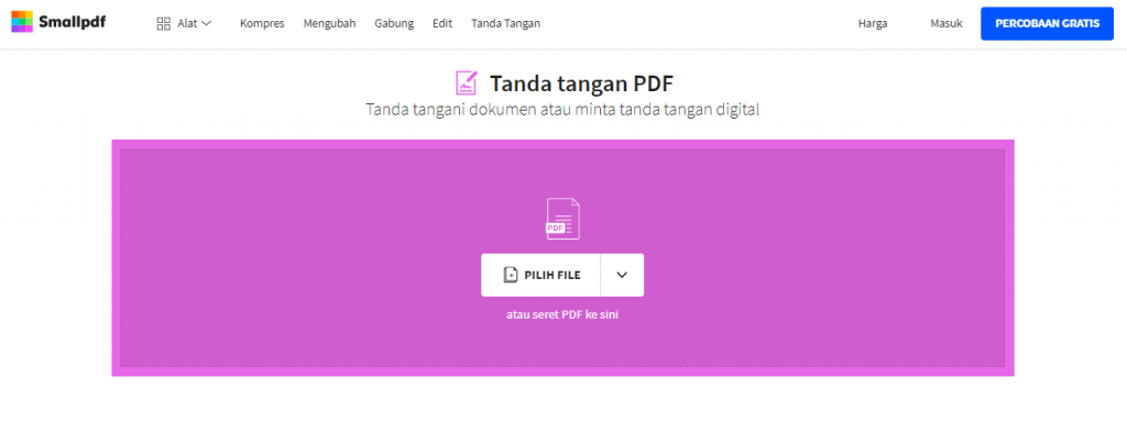 tanda tangan file pdf