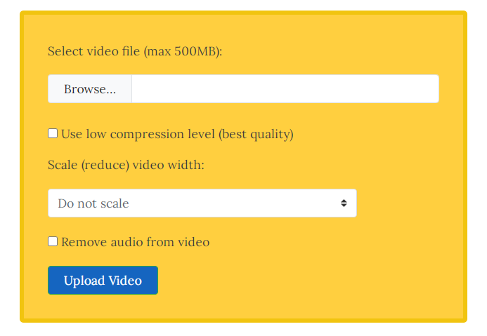 cara untuk mengecilkan ukuran video