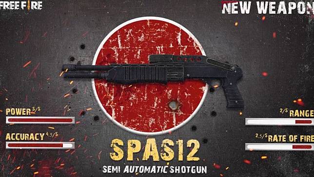 senjata free fire spas12