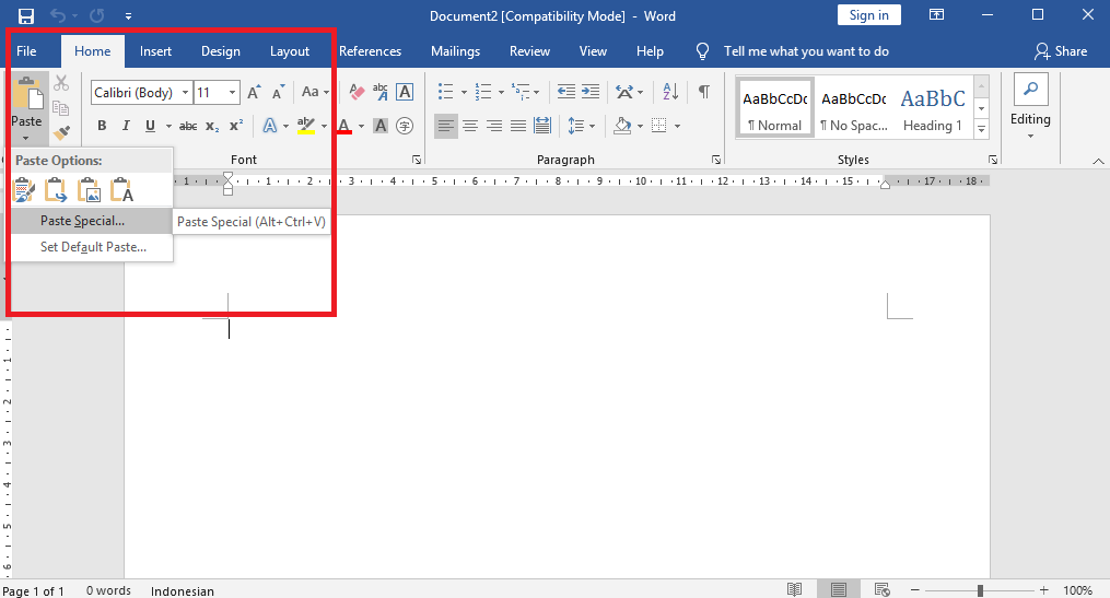 Menggunakan Fitur Linked Text