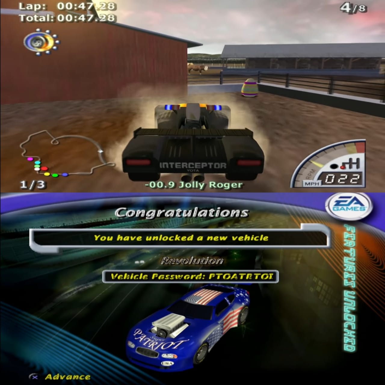 Easter Egg di Rumble Racing
