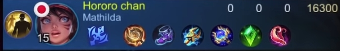 Build Mathilda Mobile Legends Tersakit