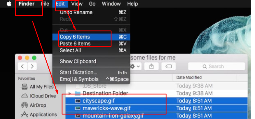 Cara Cut File dan Folder Di MacBook