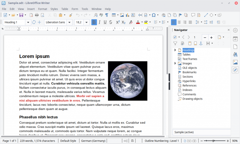 libre office