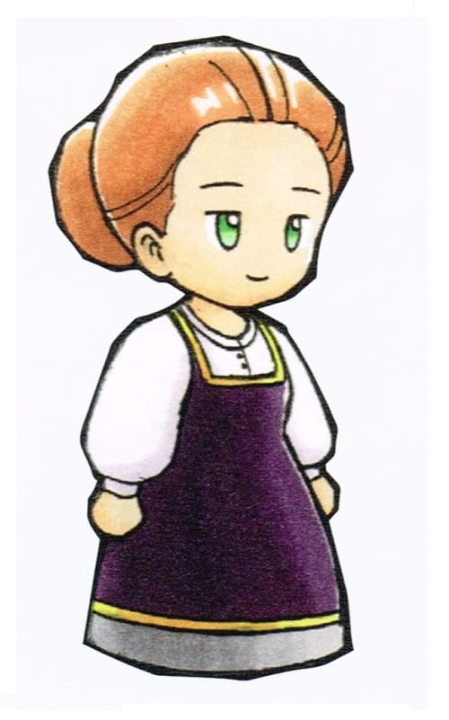 Biodata Karakter Harvest Moon : Back To Nature