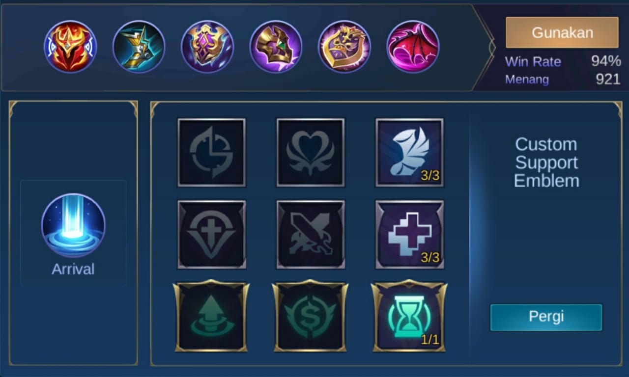 Build Grock Mobile Legends Terkuat, Stone Titan Terkuat
