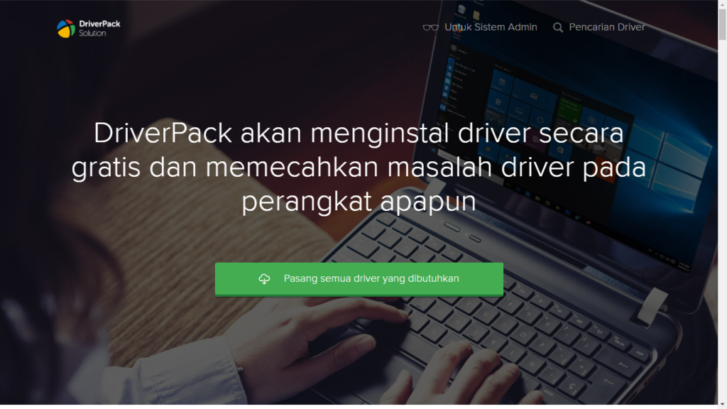 cara menggunakan driverpack solution