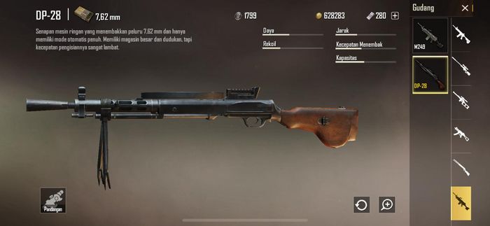 Light Machine Gun PUBG