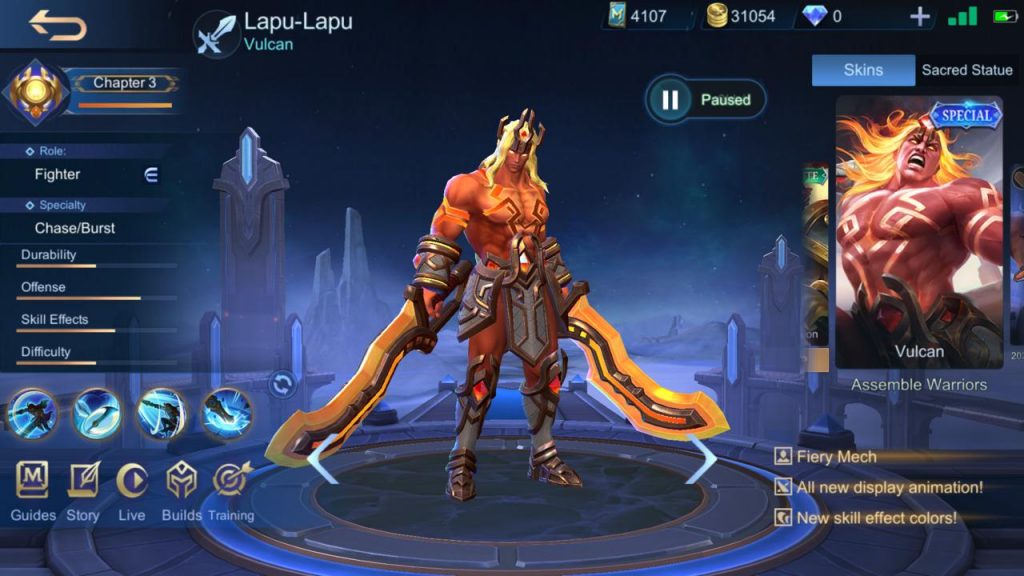 Skin Special Mobile Legends